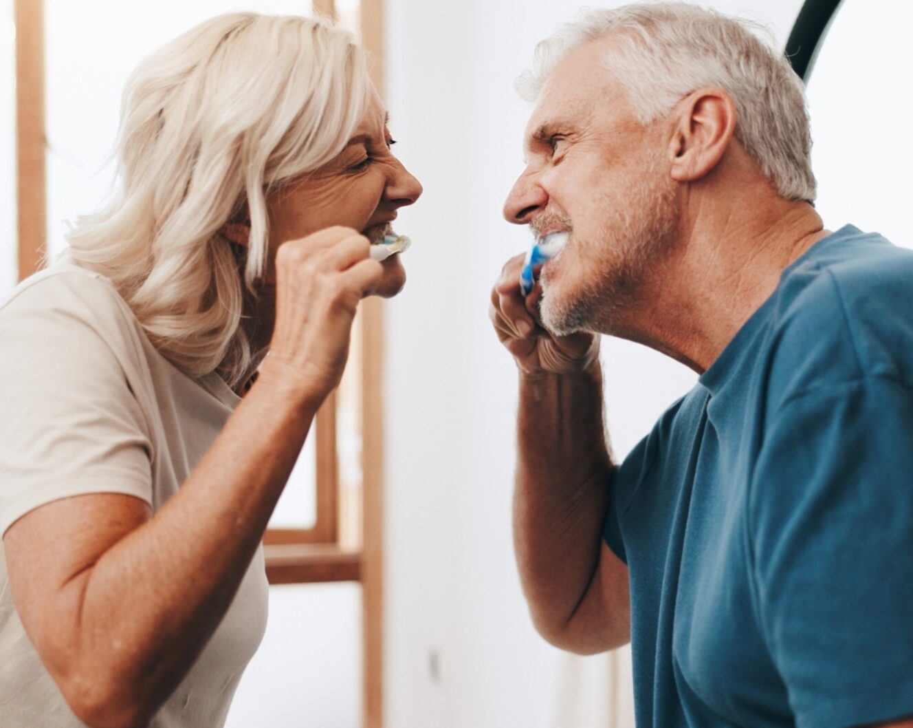 Denture and bridge cleaning